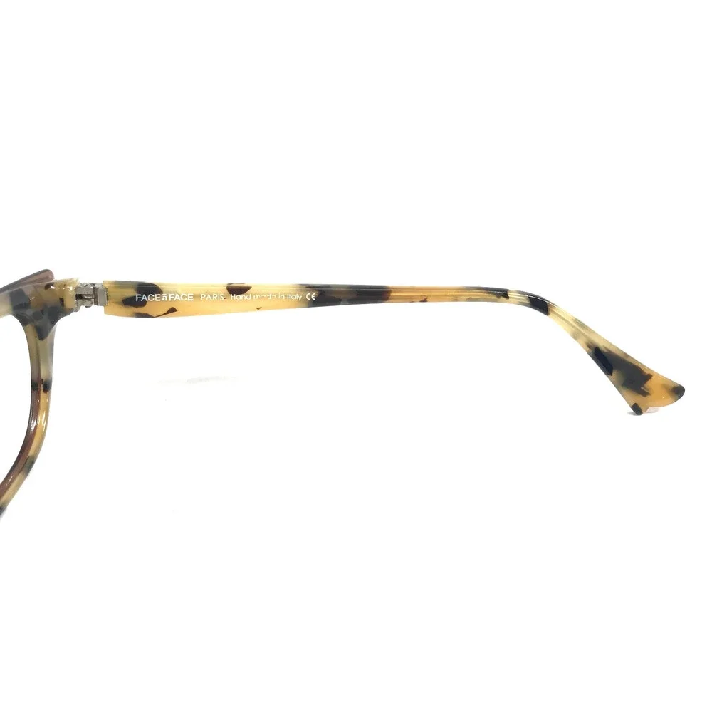 Face A Face Eyeglasses Frame NAIAD COL. 896 Safari Tortoise Cat Eye 51-13-138